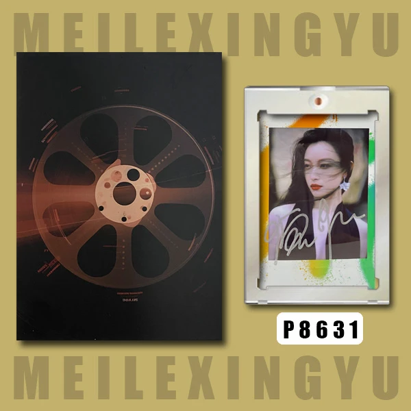 P8631【倪妮】正品拍立得照片 涂鸦