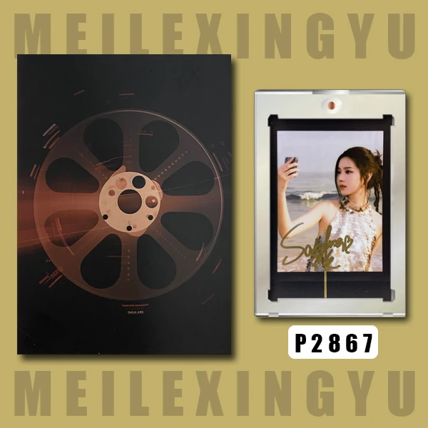 P2867【庄达菲】正品拍立得照片 黑边