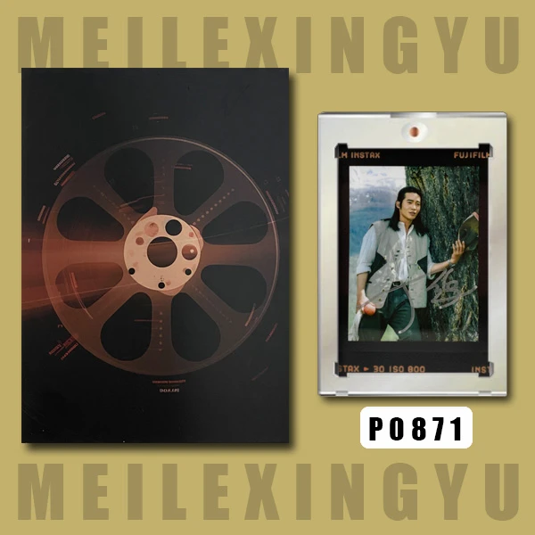 P0871【于适】正品拍立得照片 黑胶