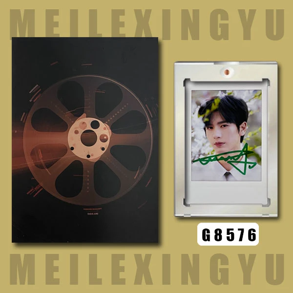 张凌赫G8576 正品拍立得照片 白边