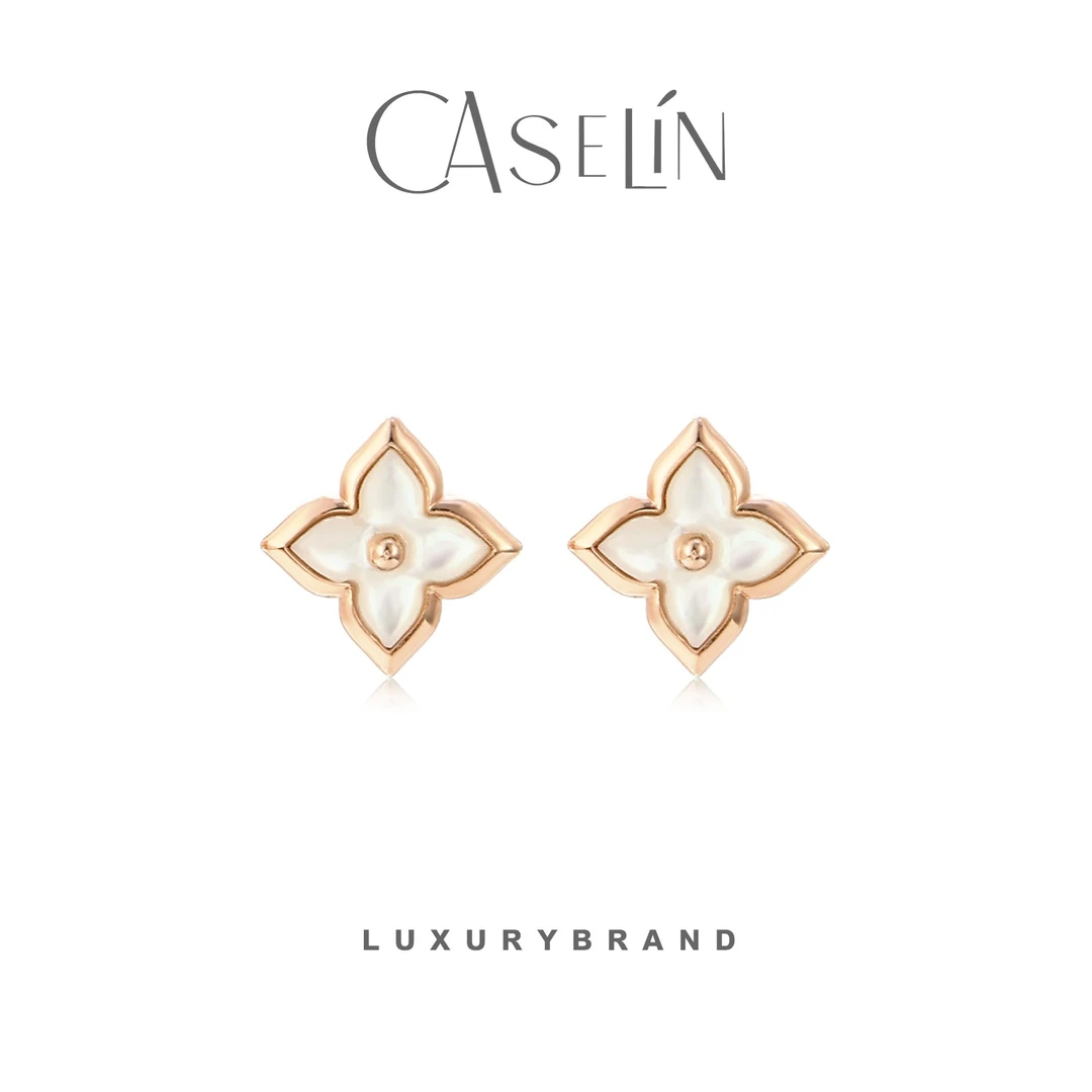 KS ★【限量福利】L  ALIX  四叶草耳钉~8680