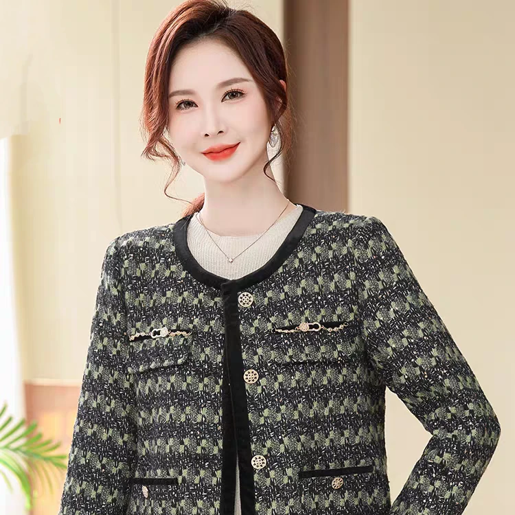 小香风女外套时尚百搭轻奢气质秋季女外套春秋显瘦长袖洋气