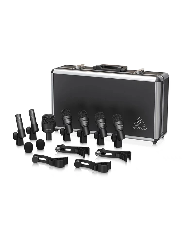 BEHRINGER/百灵达BC1200专业录音棚级鼓乐器拾音鼓麦话筒7件套装