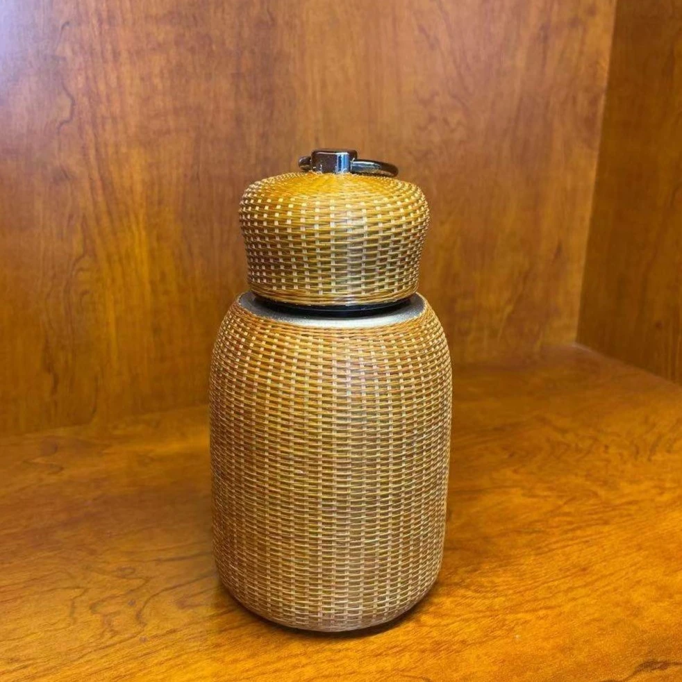 006非遗竹丝扣保温杯-烤丝全包