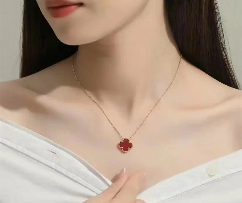 SHIXI/世希 四叶草锁骨链