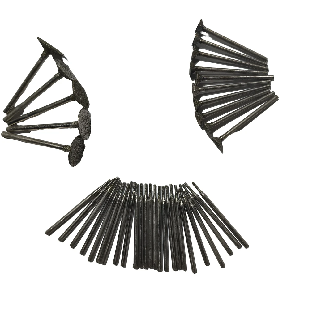 手工雕刻珠子工具五个大钉切割八号凹钉出园打空针打眼可以做16MM