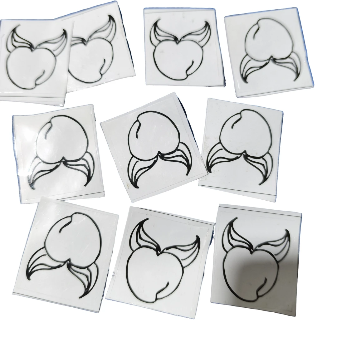 玉雕小白入门必备贴纸寿桃10个组合玉雕大师设计