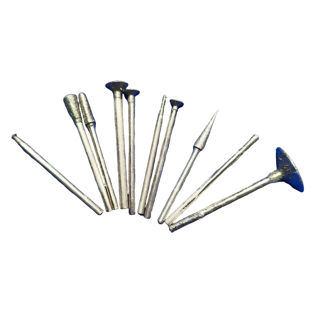 弥勒佛雕刻磨头10个型号一组30个适用于3.0和2.35夹头