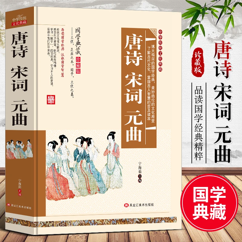 唐诗宋词元曲正版全集中国古诗词鉴赏辞典青少年版古代诗词三百首