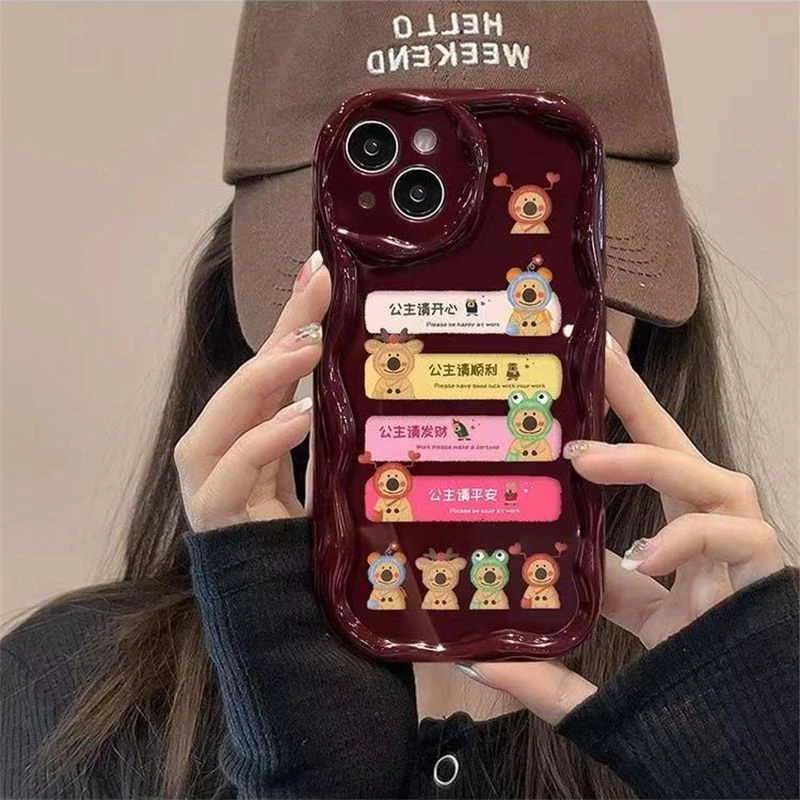 网红同款苹果华为vivo小米oppo手机壳iphone15/13/14软壳透明硅胶