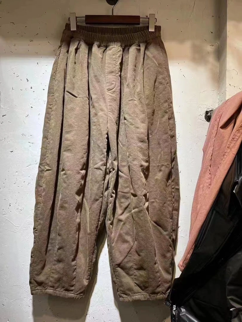 衣路走来-原创文艺风麻料休闲裤38069