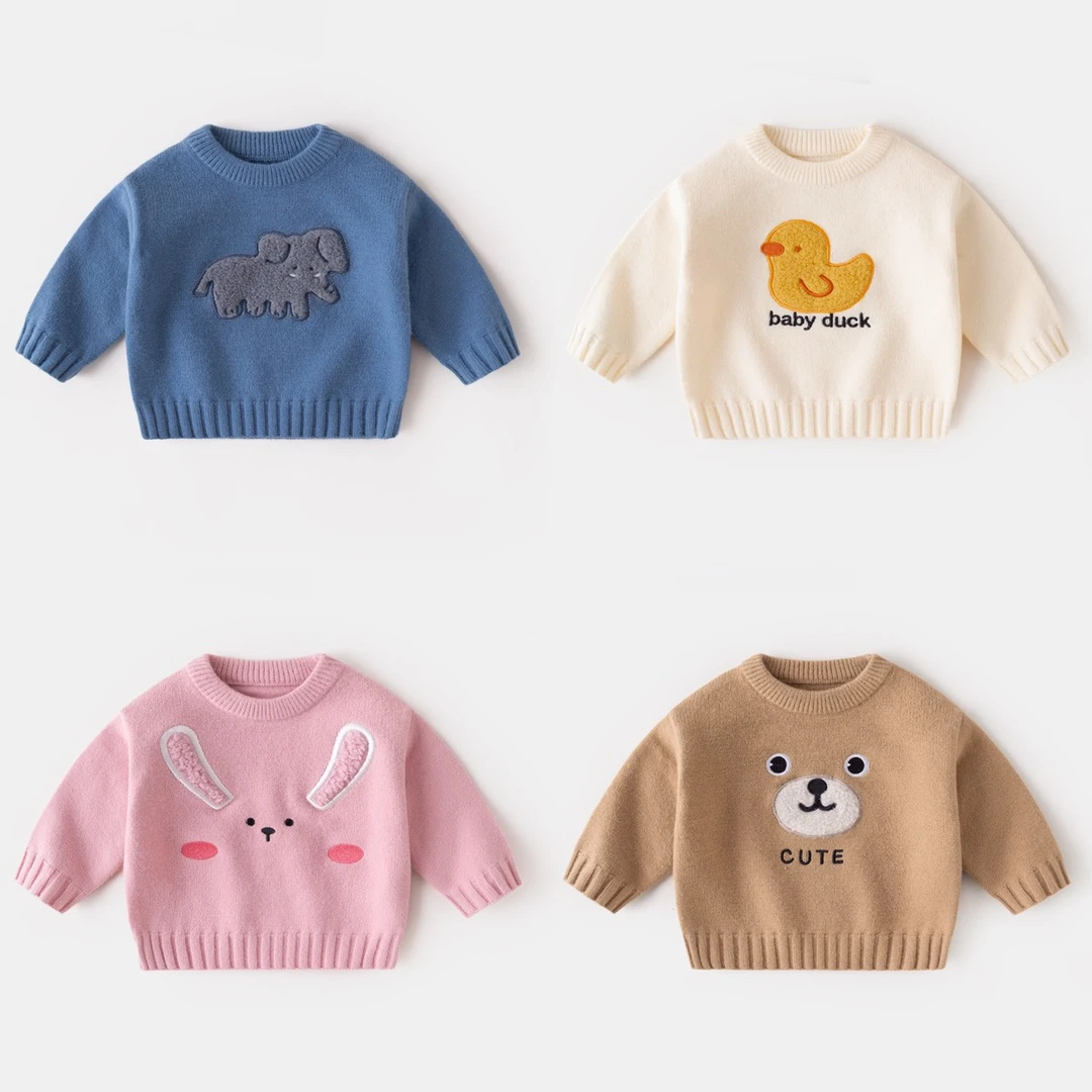 baby【现货】卡通毛衣加厚针织上衣冬款宝宝嘟嘟家秋BSC672DMY248
