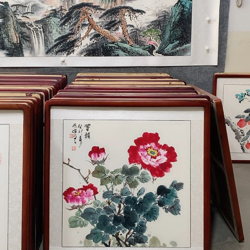 【闪购商品】绘画風**?书画家作品