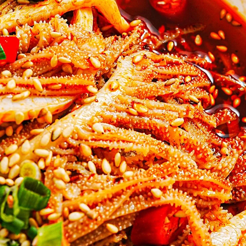 冷吃千层肚 1000克（俩包装）开袋即食 香辣脆爽 满满红油 大块原切