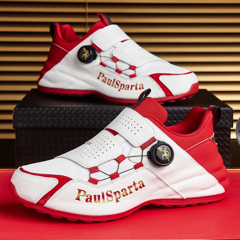 PaulSparta/斯巴达保罗男鞋轻奢手工定制皮包底运动鞋时尚休闲鞋