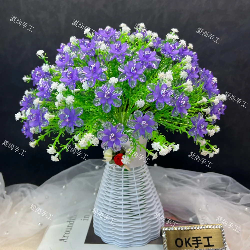 (中秋节特惠)【送同款花瓶】 幸福满天星 手工diy材料包