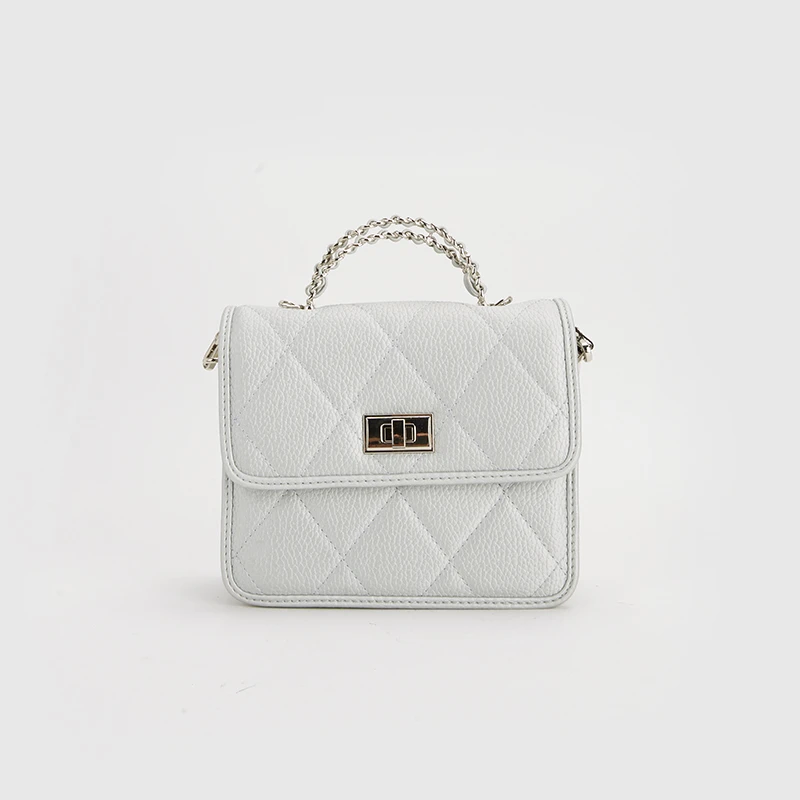 【艺溯设计师款】菱格链条女包小香风单肩手提斜跨包NO退NO换X556