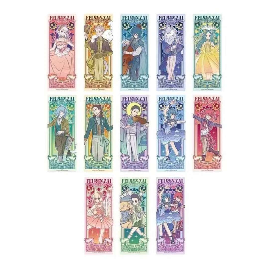 非人哉轻梦舞曲系列花窗书签盲盒