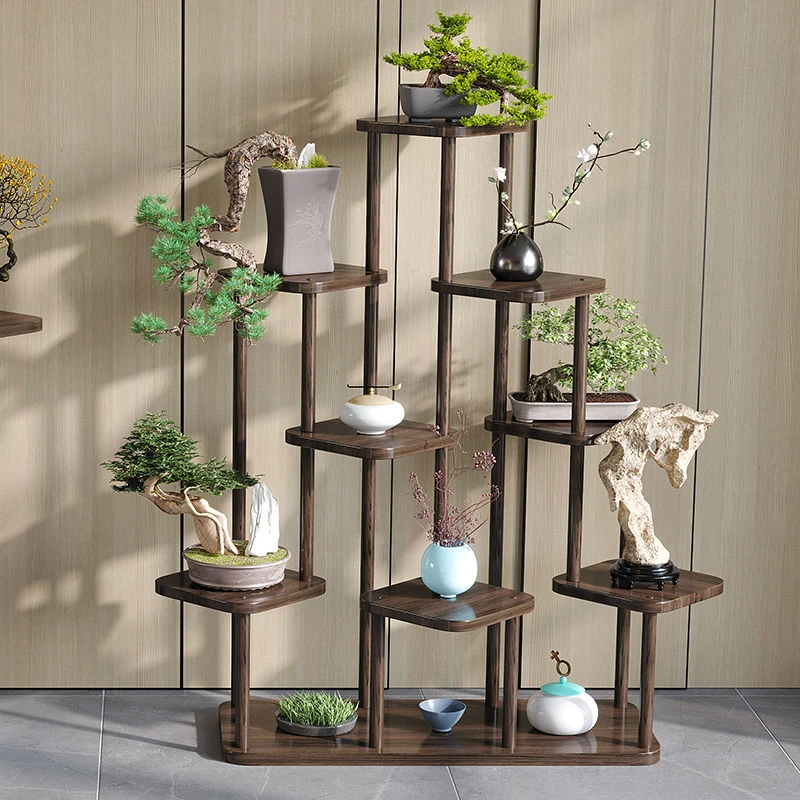 【小扬哥推荐】茶叶架展示柜摆件柜茶室茶具茶柜置物架子博古架实