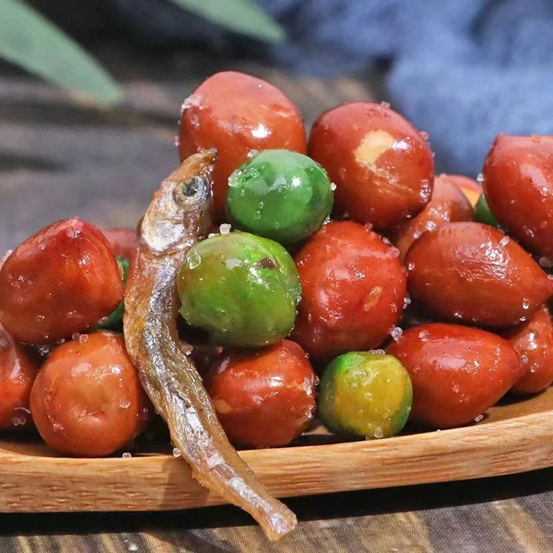 小鱼花生下酒菜酥脆硬菜油炸花生米香麻辣小鱼干花生解馋零嘴香酥