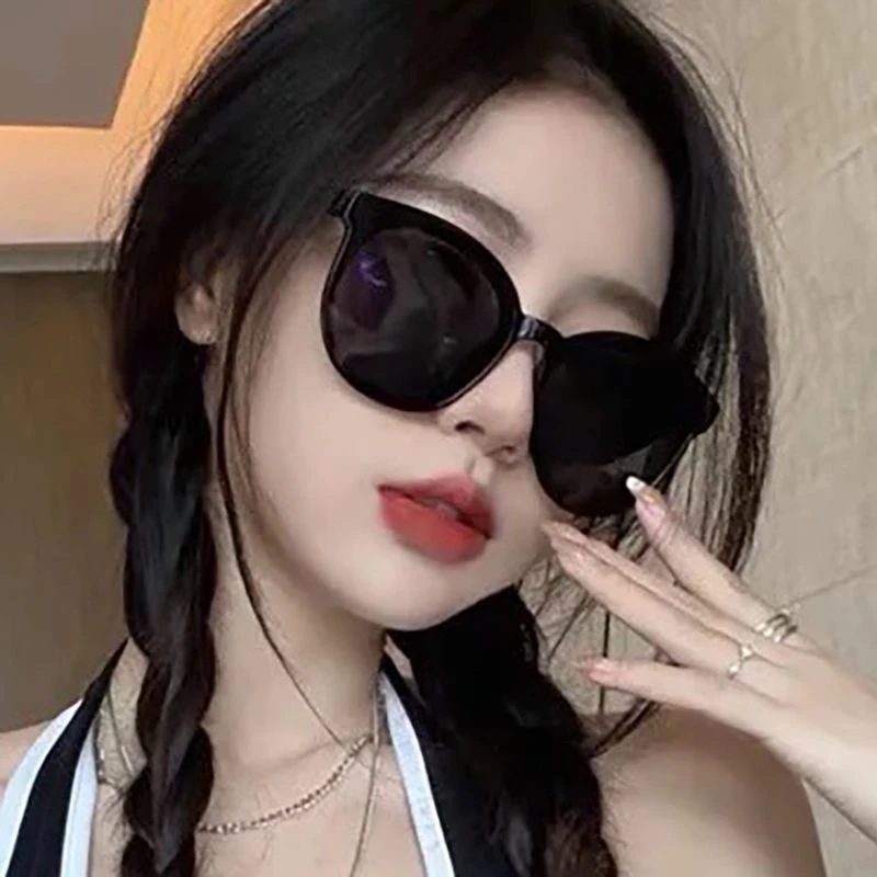 夏日墨镜防紫外线太阳眼镜男女大脸显瘦韩版潮网红同款圆胖脸显小