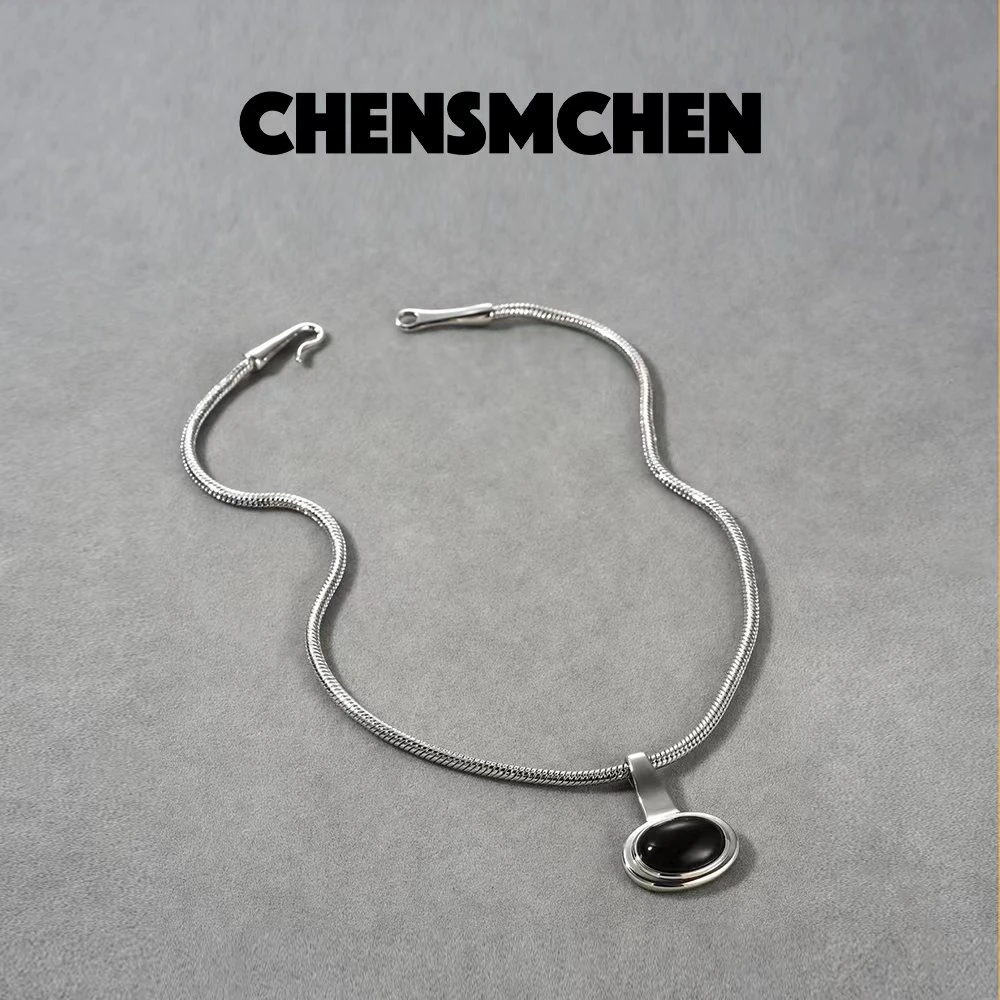 铜项链 CHENSMCHEN轻奢小众设计感锁骨链女简约时尚项链