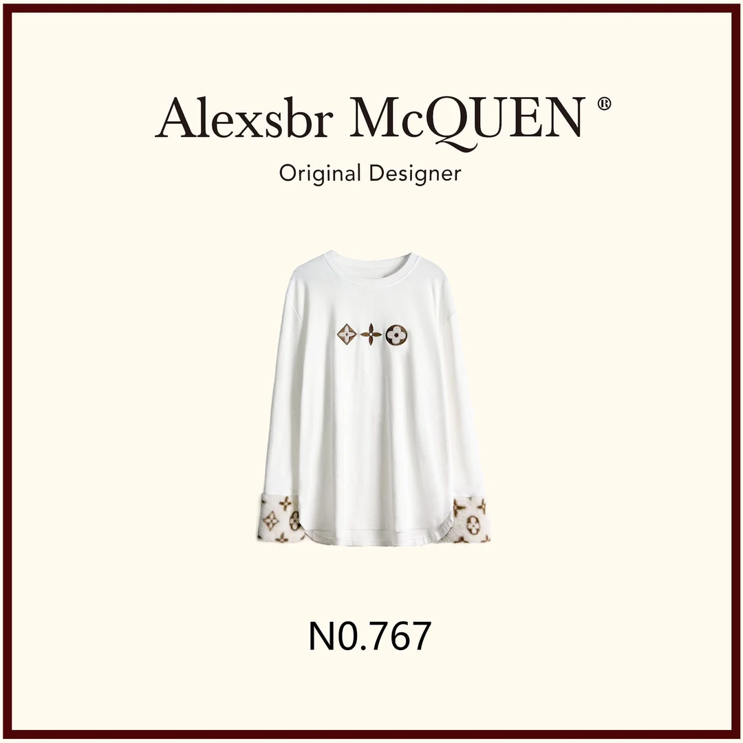 YDD•「767」秋冬新简约宽松时尚潮流休闲秋冬大码百搭上衣XZ-2231