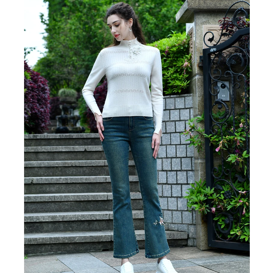 Pink Mary/粉红玛琍牛仔裤PMANW2007