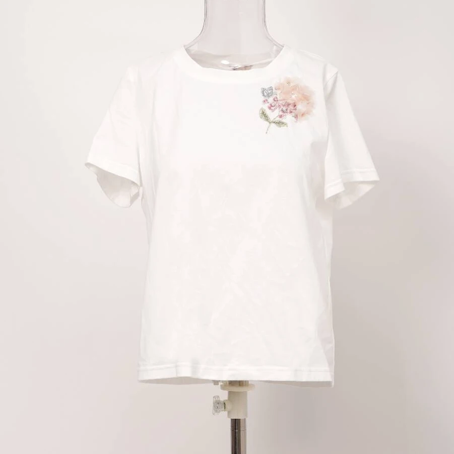 Pink Mary/粉红玛琍t恤白色休闲春夏TMANS1512