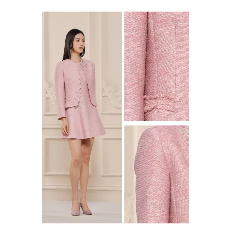 Pink Mary/粉红玛琍春夏新款短外套PMAMS6366