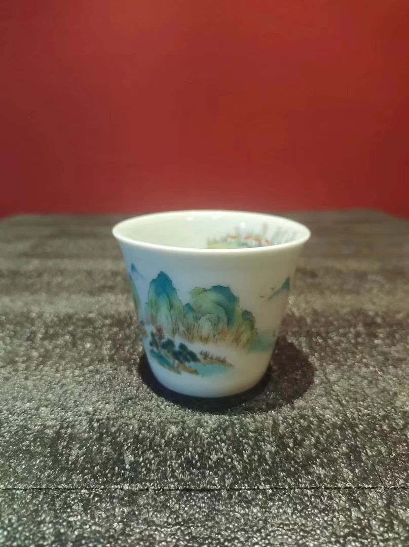 LZ 01 A09景德镇陶瓷主人杯