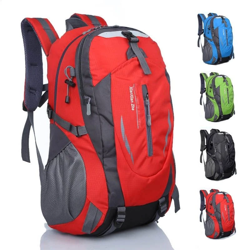 新品上市户外登山包大容量男女背包旅游旅行双肩包高中学生书包韩