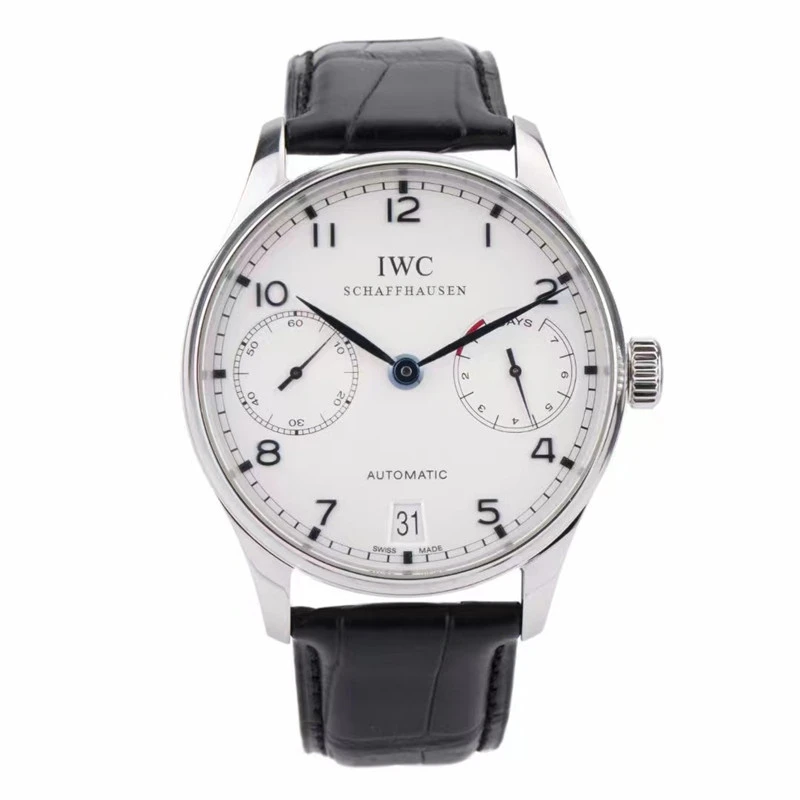 99新 IWC/万国 葡萄牙七日链男表/表径42.3mm/男士纪念名表