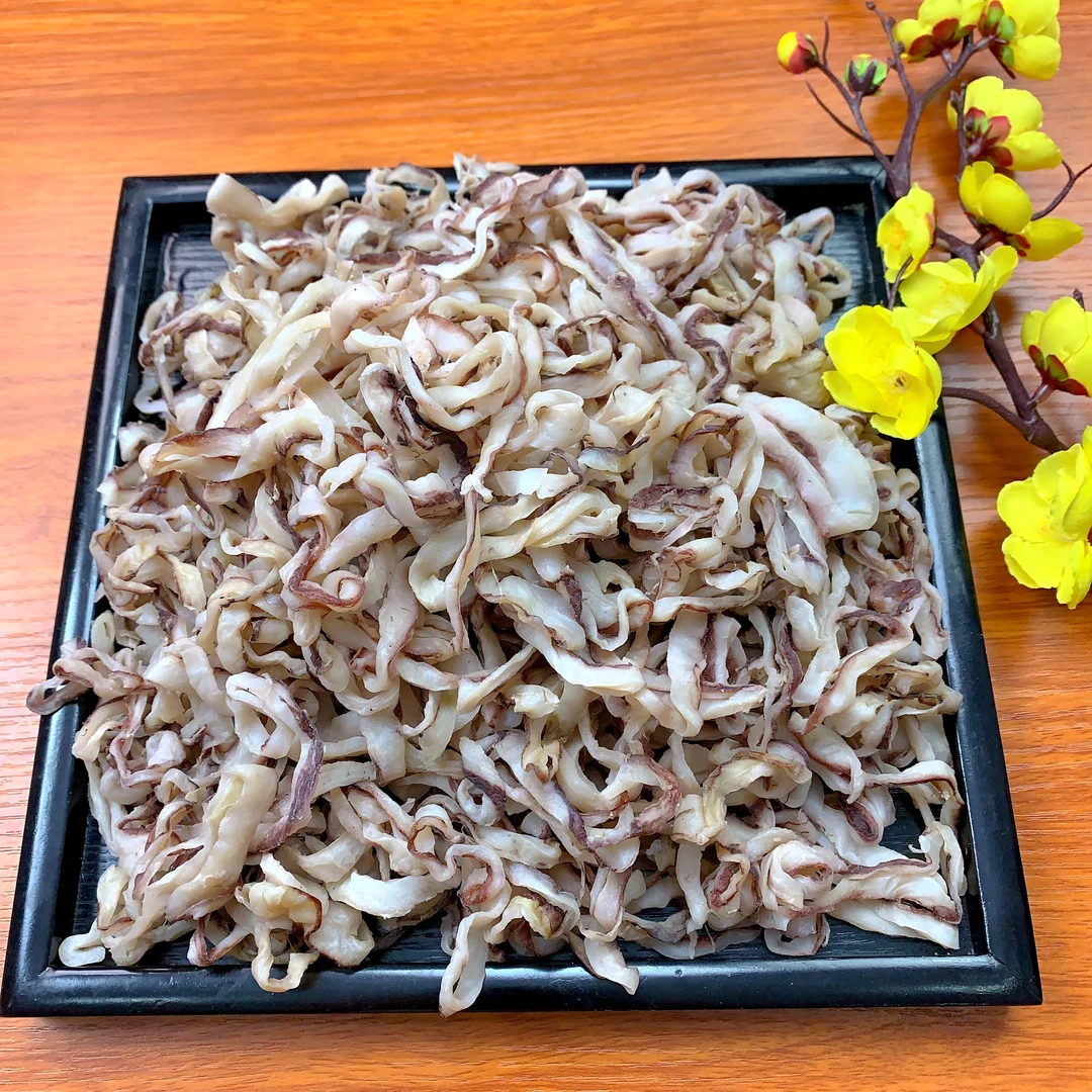北海鱿鱼条 新鲜生晒鱿鱼条鱿鱼干  炒菜 海鲜干货500g