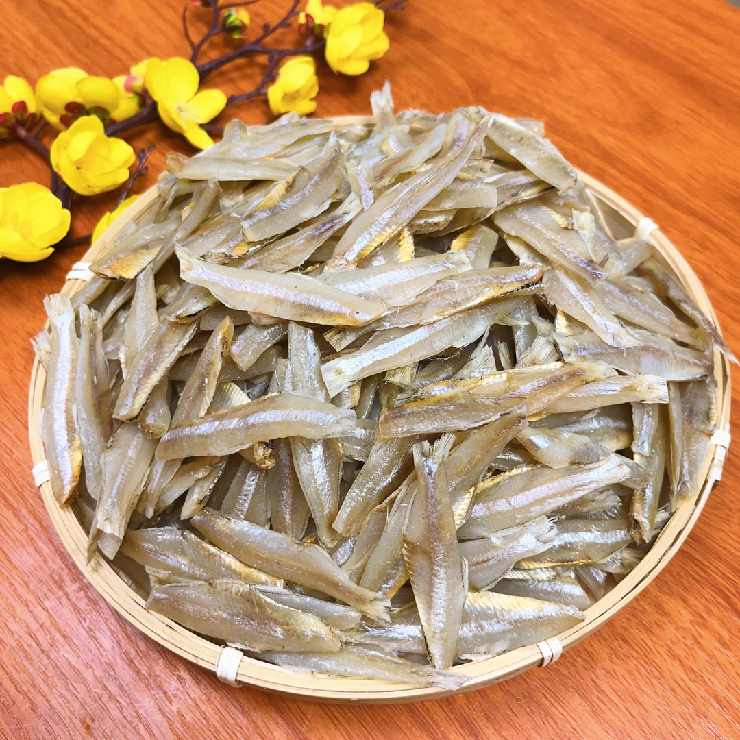 （台山哥精选）深海水晶鱼干 250g 咸鱼仔 清蒸 海产干货500g