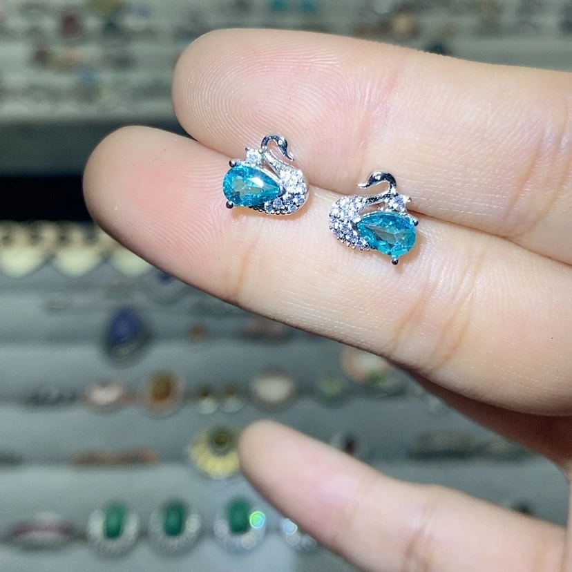 【闪购商品】烟晶戒指银S925镶嵌