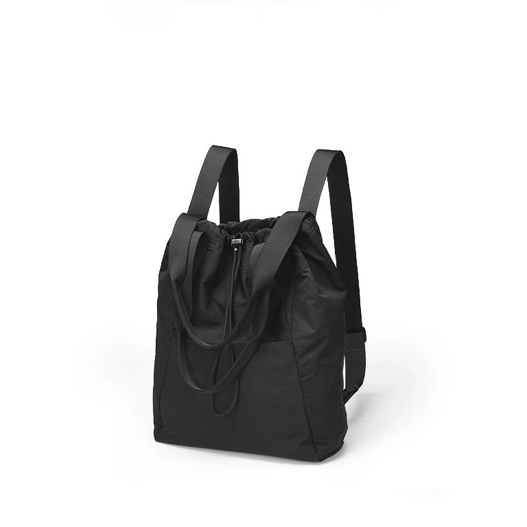 23331   lu lu 新款托特包女抽绳双肩背包大容量通勤单肩手提包