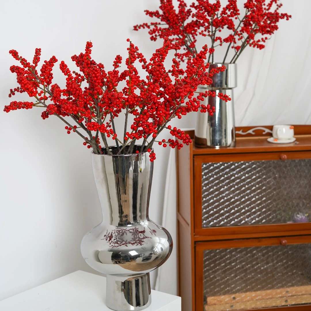 【小阿阮】冬青70cm·A级北美冬青喜庆红过年居家装饰顺丰直发