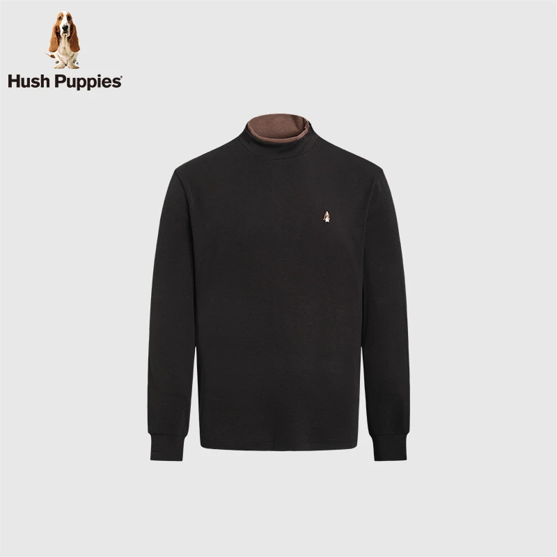 【假两件领】暇步士男装舒适百搭双层领口长袖打底衫HDPMC235001