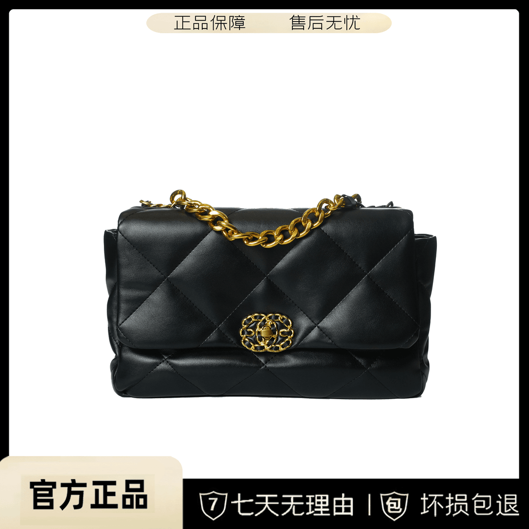 BV&BP轻奢时尚百搭女士黑色小众单肩包气质潮流BV008-1-黑色