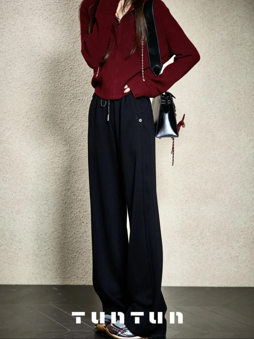 10月27号上新【树莓味】精致小红帽 安可拉红连帽针织衫显瘦