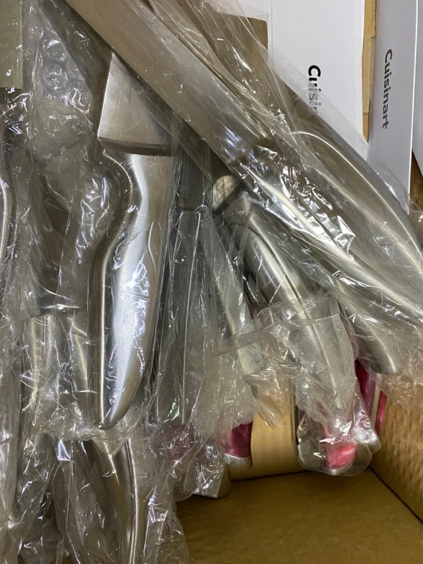 直播链接（尾货微瑕介意勿拍）阳江刀具大马士革主厨刀多功能家用刀