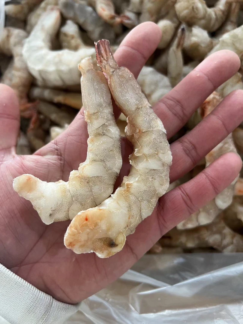 渤海湾野生大海虾 虾仁 (无冰衣鲜虾速冻)塘沽码头直发