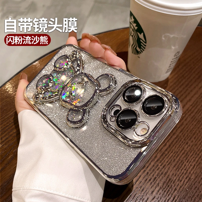 苹果15promax手机壳iPhone13pro新款潮镜头全包12pro软女14plus潮