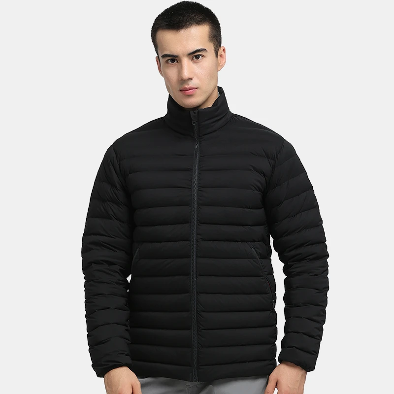 鹰爪第四代鲲鹏850一体飞织弹力防钻绒鹅绒服