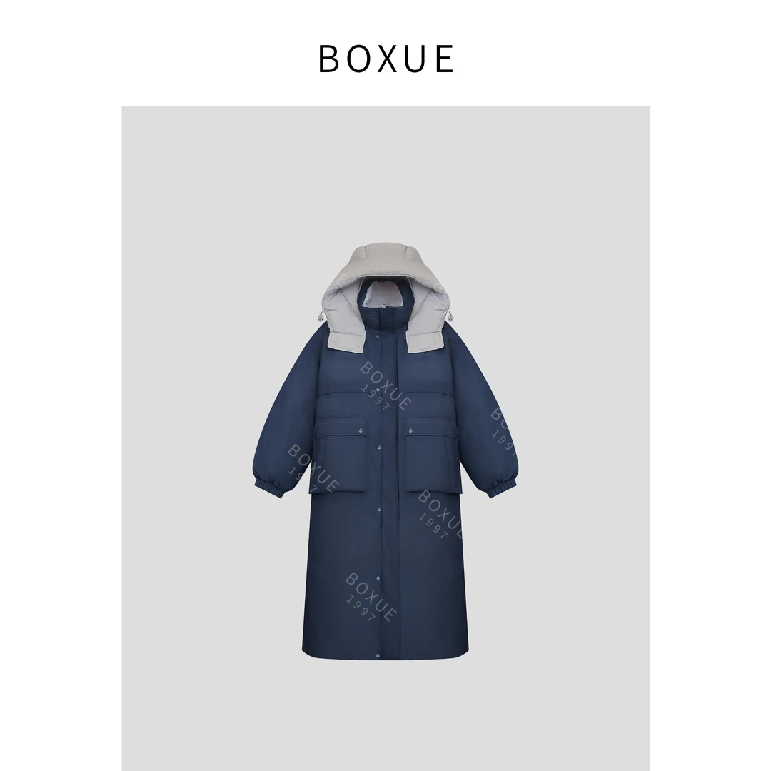 BOXUE“浩瀚”2024冬季高级感90鸭绒羽绒服 外套#241025YR518