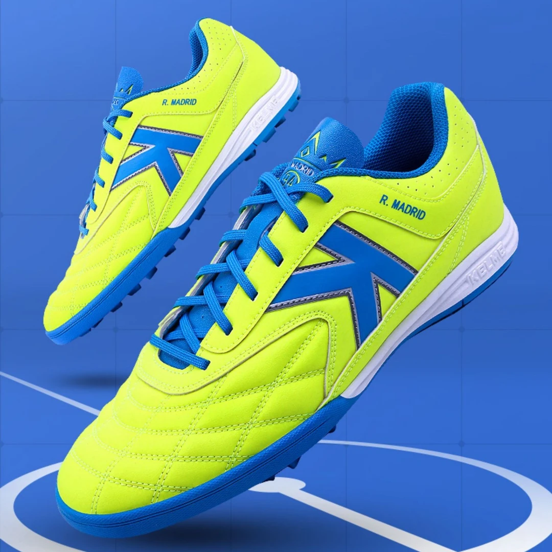 【儿童出行好物】卡尔美优选足球训练鞋TF碎钉青少年成人运动男童