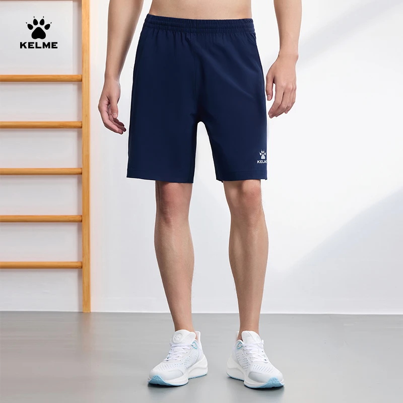 卡尔美旗舰店运动短裤男夏季速干透气跑步健身训练宽松五分裤BX