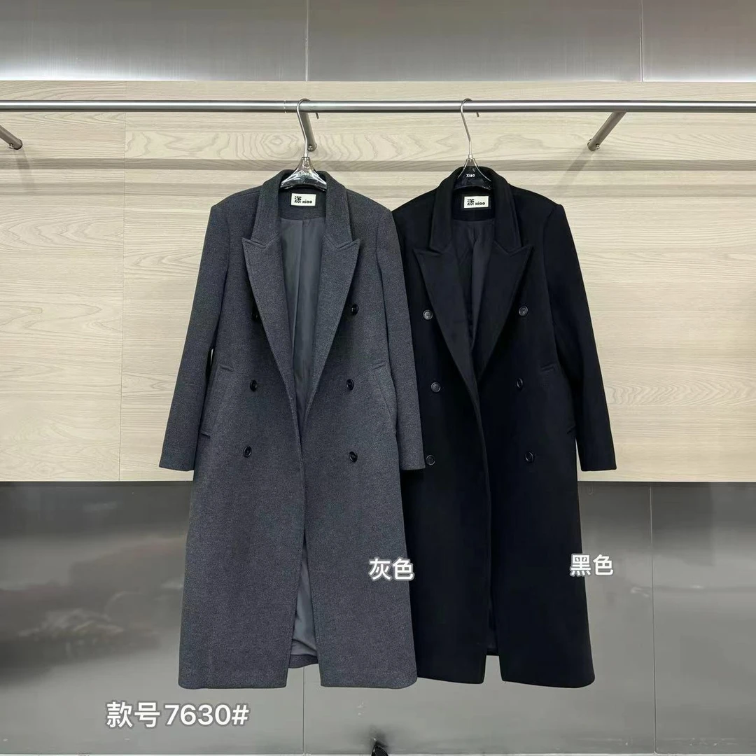 杨杨 潇家-（静奢大衣）静奢风笔挺有型定制呢料大衣7630