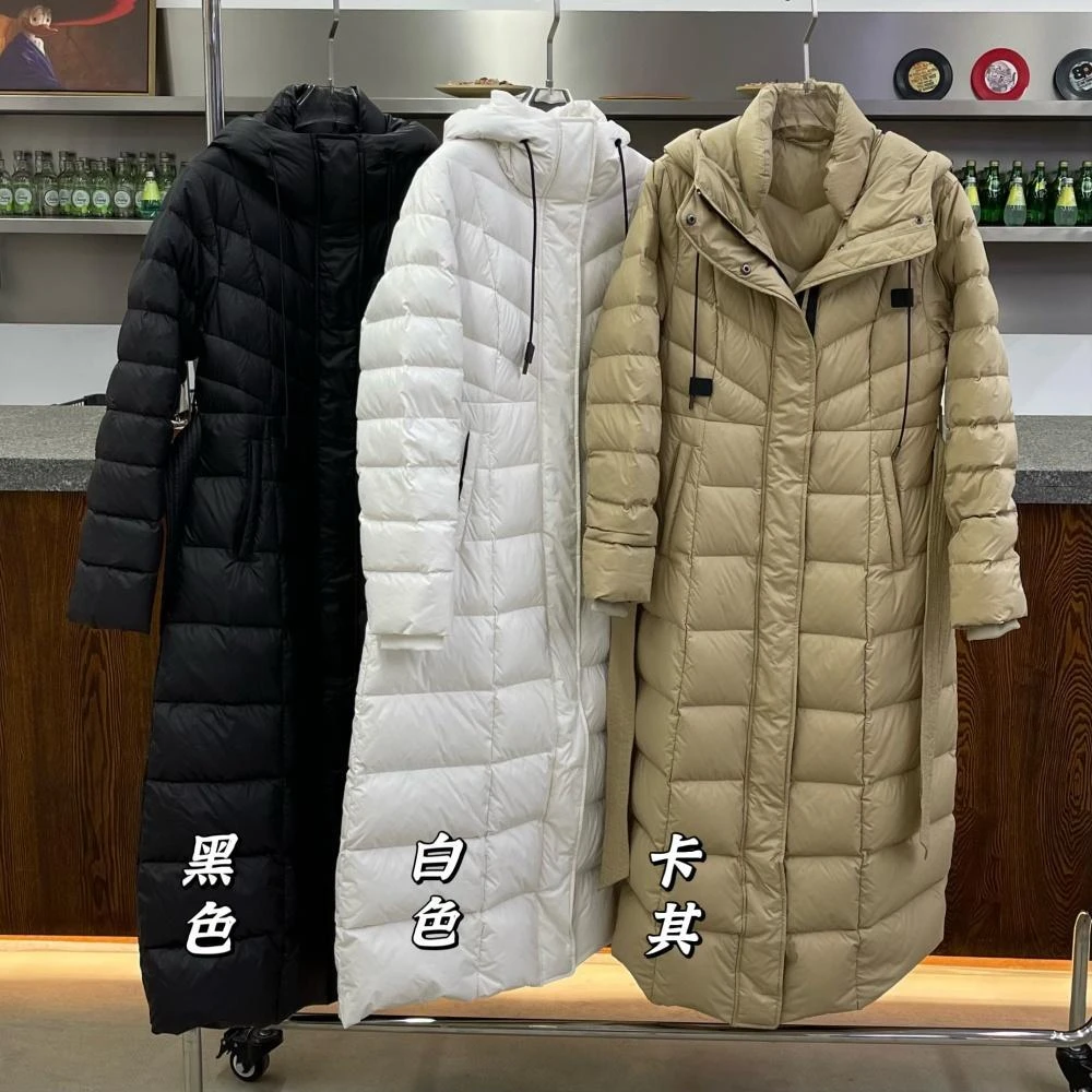 杨杨 7+-气质显瘦长款羽绒服6136/6138